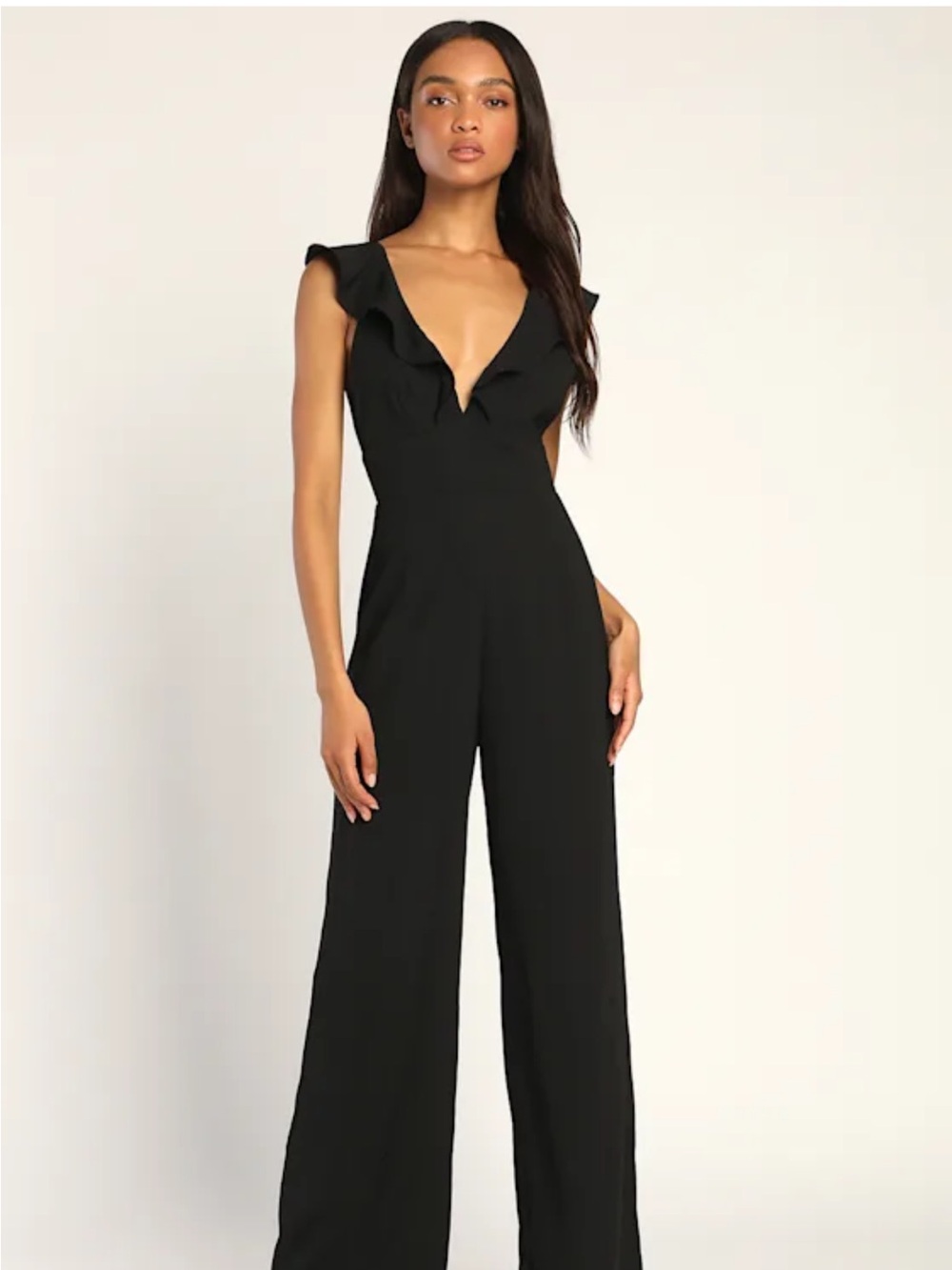 Lulus Black Jumpsuit XS
